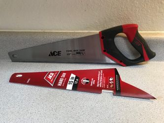 Ace 15-inch Hand Saw / Tool Box Saw (Like New, Used Once)