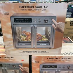 Chefman Toast Air French Door Air Fryer + Oven 