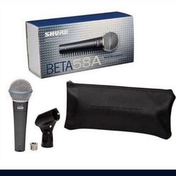 Shure Beta 58A Microphones - New in Box