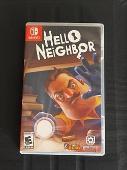 Nintendo switch Hello Neighbor (with case)