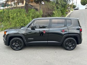 2017 jeep renegade sport low miles,all back, smog certified, beautiful suv,well maintained, gas $aver