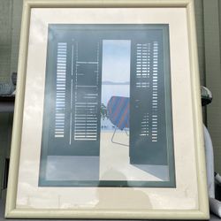 1980s Retro Art Beach House