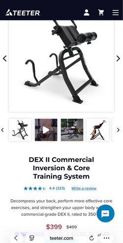 Teeter - DEX II Commercial Inversion & Core Training System