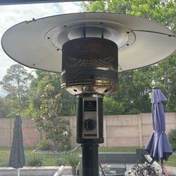 1 Black and 1 Stainless Steel Propane Heaters