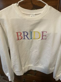 Bride Sweatshirt - Size Small