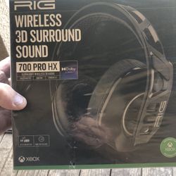 Rig wireless 3-D surround sound 700 pro HX ultra light wireless 3-D audio for Xbox