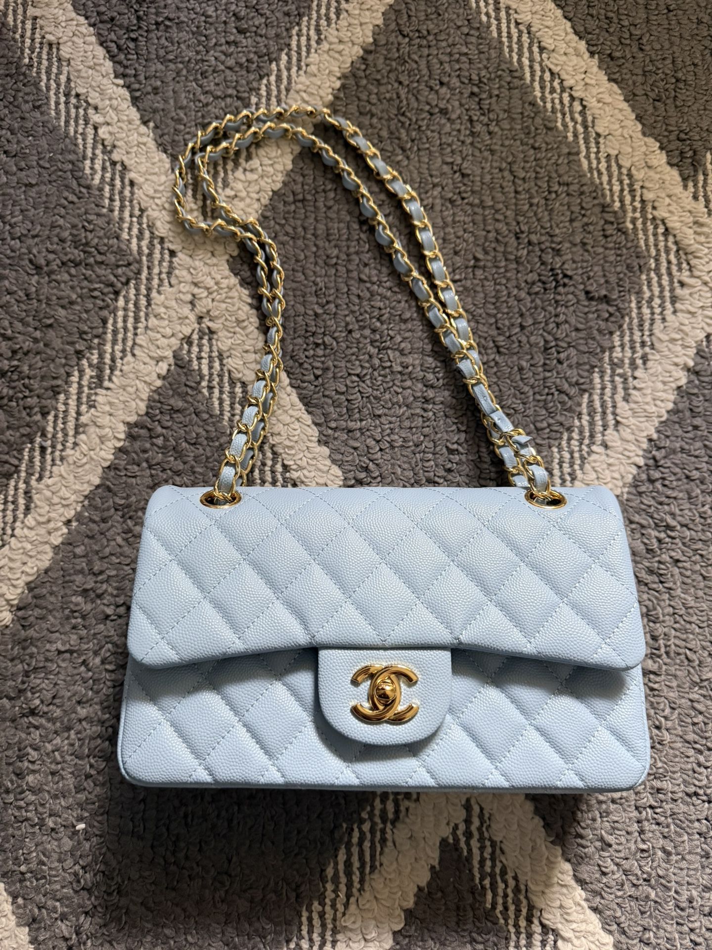 Chanel Baby Blue Bag