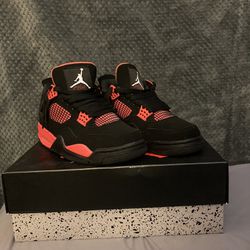 Jordan 4 Red Thunders 