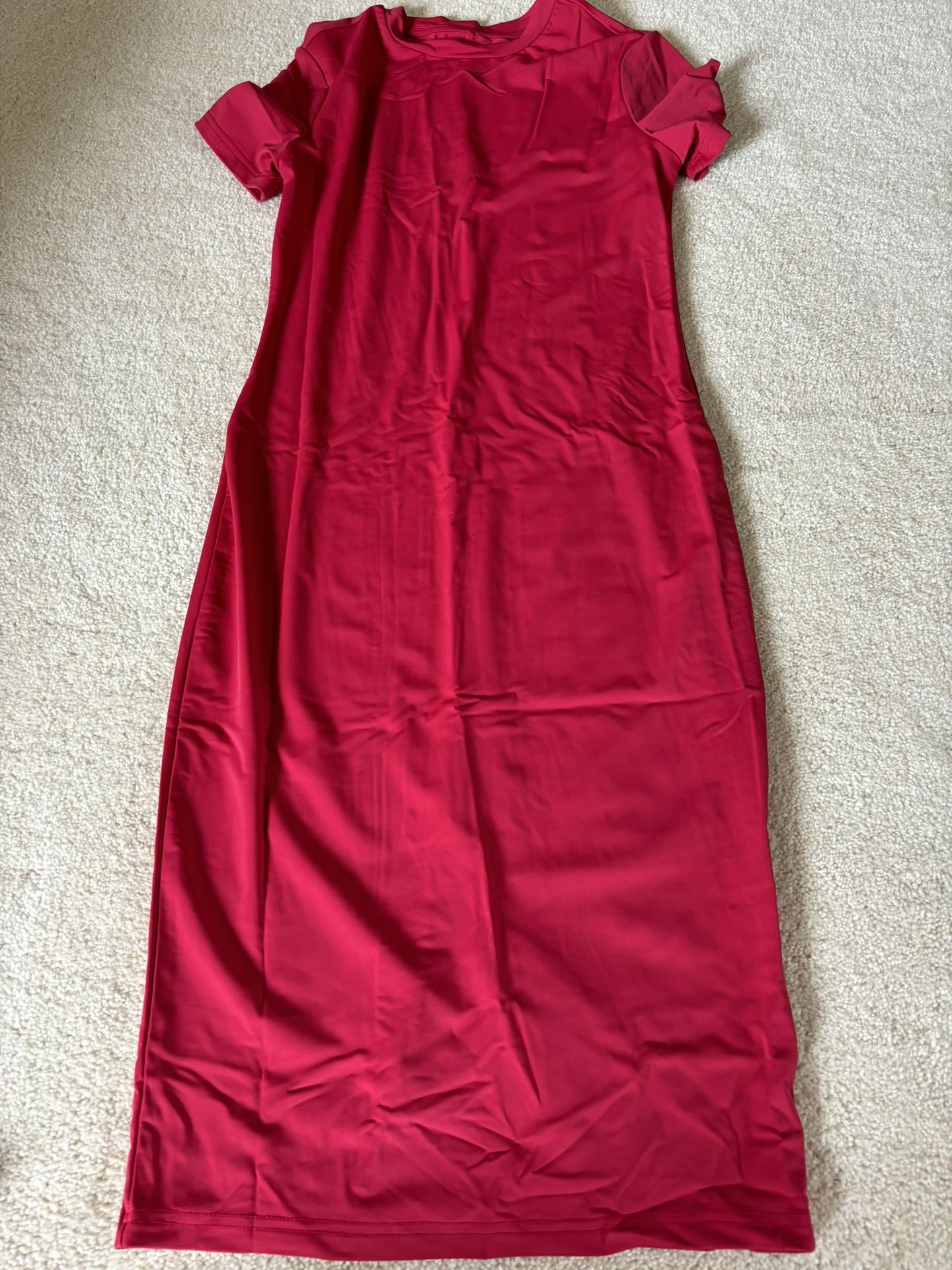 Form Fitting Red Women’s Bodycon Dress Size Medium