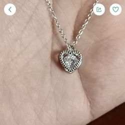 Heart Sterling Silver Stamped