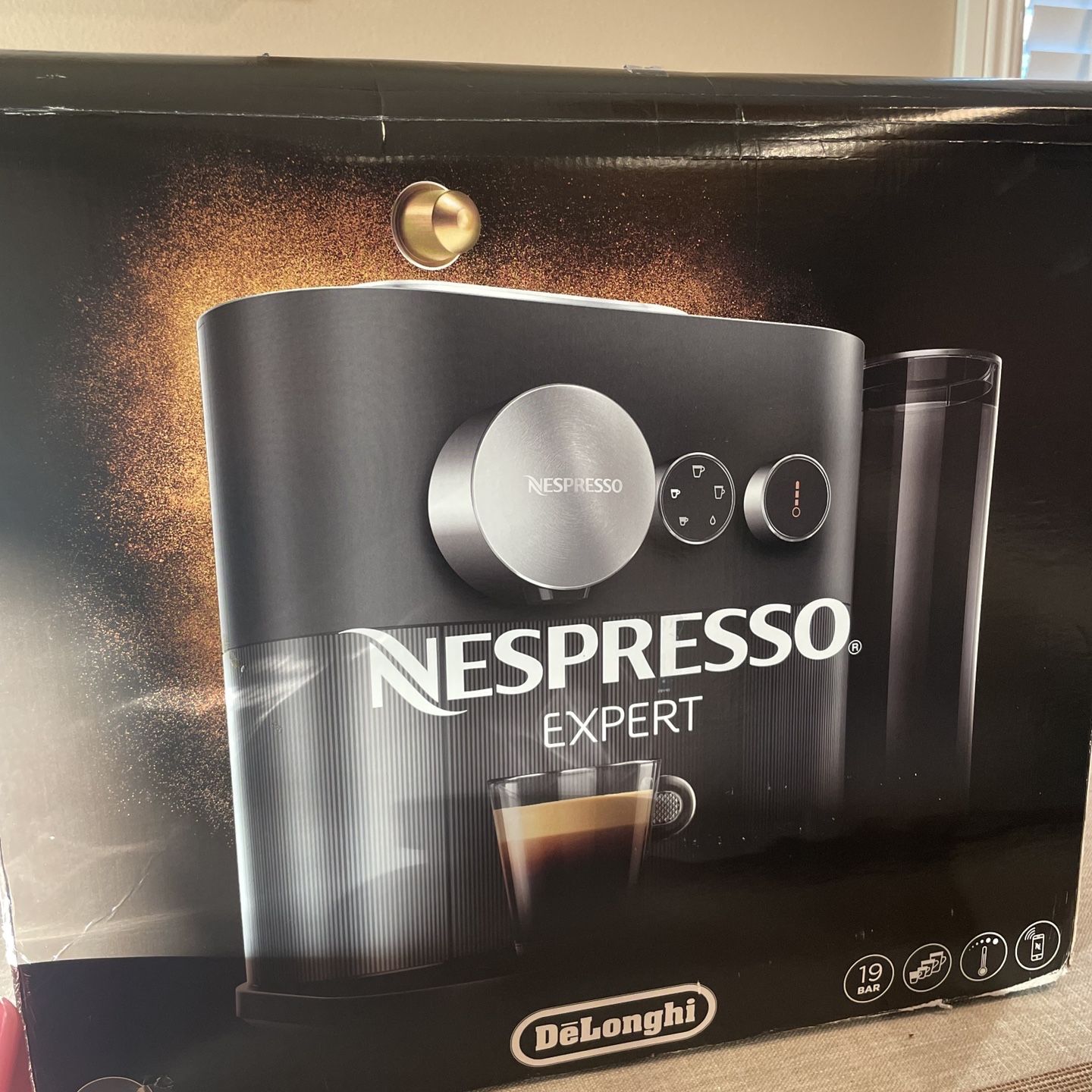 afbetalen Lounge Ronde Nespresso Expert Original Espresso Machine by De'Longhi, Brand New Asking  $260 for Sale in Lakewood, CA - OfferUp