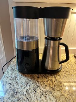 OXO Brew (contact info removed)-on Barista Brain 9-Cup Coffee Maker Stainless Steel. Like new.