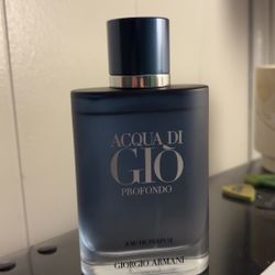 Aqua Di Gio Profondo Edp 3.4oz
