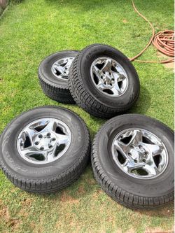 Toyota sequoia 16in wheels and tires