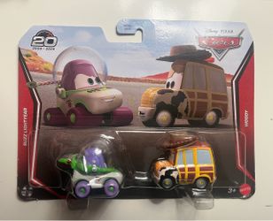 Disney Pixar Cars diecast Buzz & Woody 2 pack