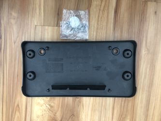 Porsche license plate holder OEM