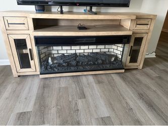 Member’s Mark 75” Delmar Fireplace (Holds up to 80” TV)