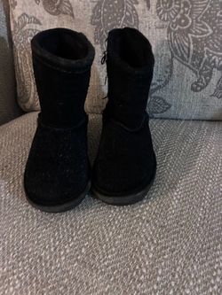 Bearpaw Toddler Girls Size 7 Suede Evangeline Boots
