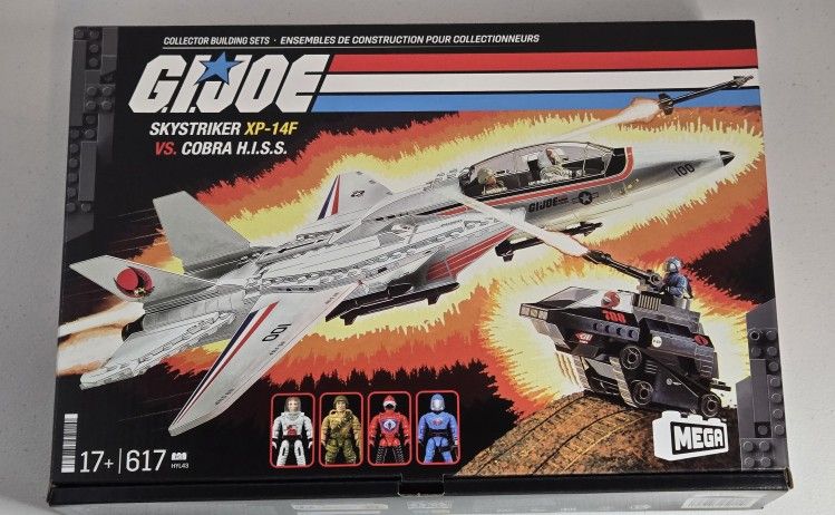 MEGA G.I. JOE Skystriker vs. COBRA H.I.S.S. Building Set