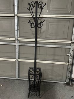 Coat Rack with Umbrella holder