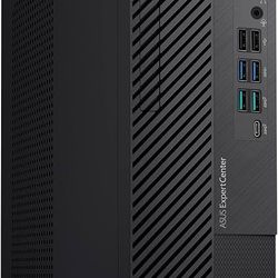 ASUS ExpertCenter D700SD Small Form Factor Desktop PC, Intel Core i5-12400, 16GB DDR4 RAM, 512GB PCIe SSD, TPM, Windows 11 Pro, Black, D700SD-XH504