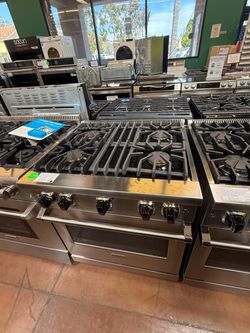 Viking Stainless Steel Gas Range