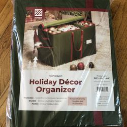 New Zober Holiday Decor Organizer