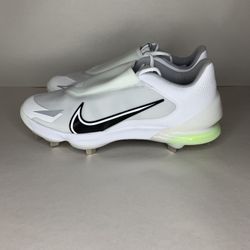 Nike Alpha Huarache Elite 4 Low FD2745-100 Metal Baseball Cleats Men's Size 10 New without original box.