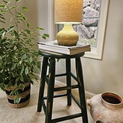 Vintage Solid Wood Side Table/Night Stand/ Bar stool