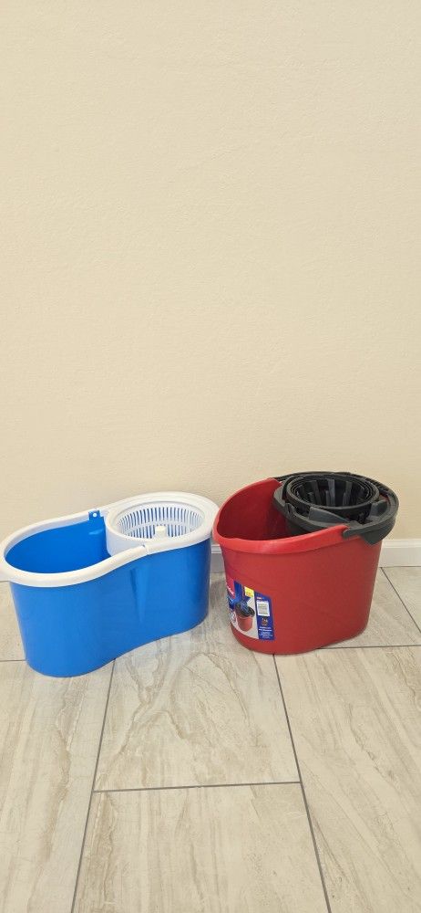 Quick Wring Mop Buckets. Both For $15