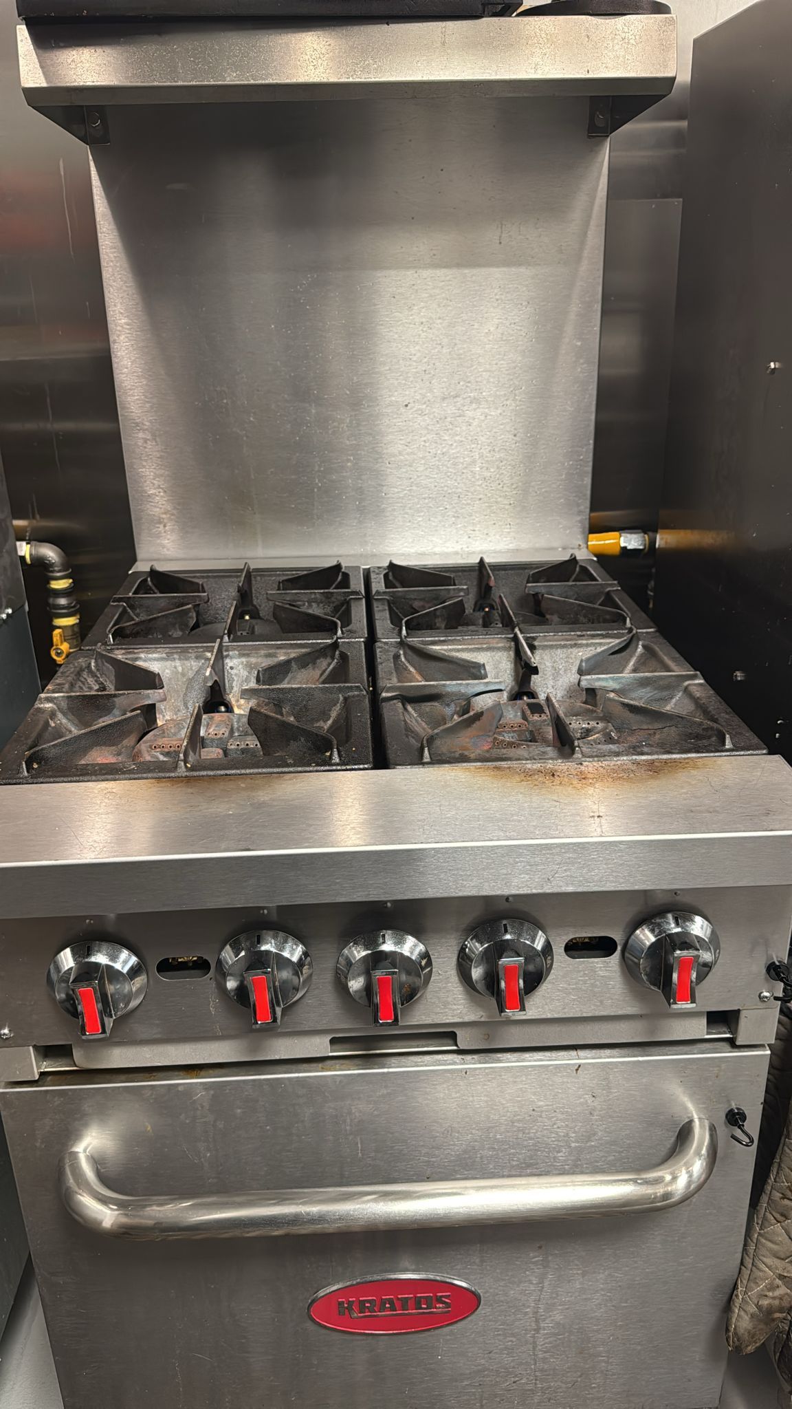 Westlake Four Burner Commercial Stove