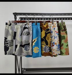 Eric Emanuel EE Mesh Shorts Bundle – 6 Pairs