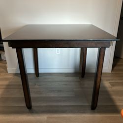 TABLE - Wooden, Square