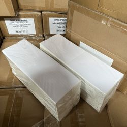 4x6 Fanfold Zebra Thermal Label, Pack Of 4000