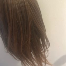 Wig Medium  Light Brown 