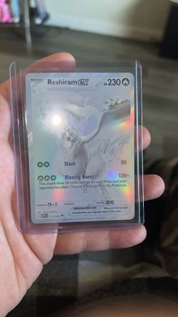 Pokemon Reshiram Ex 173/086 SV: White Flare Holo 230 HP English EX Near Mint