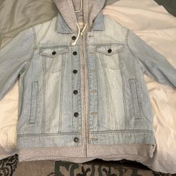 Denim Jacket Hooded