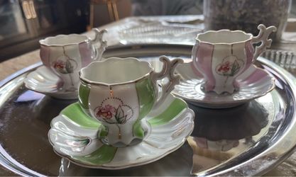 Beautiful Small Cups & Saucers