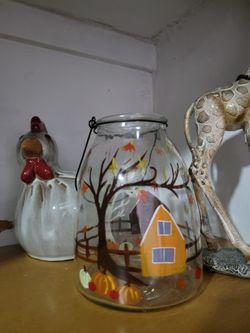 Painted Jar