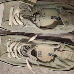 Women's Size BOYS Size 5 Converse Blue  All Star Low Top 