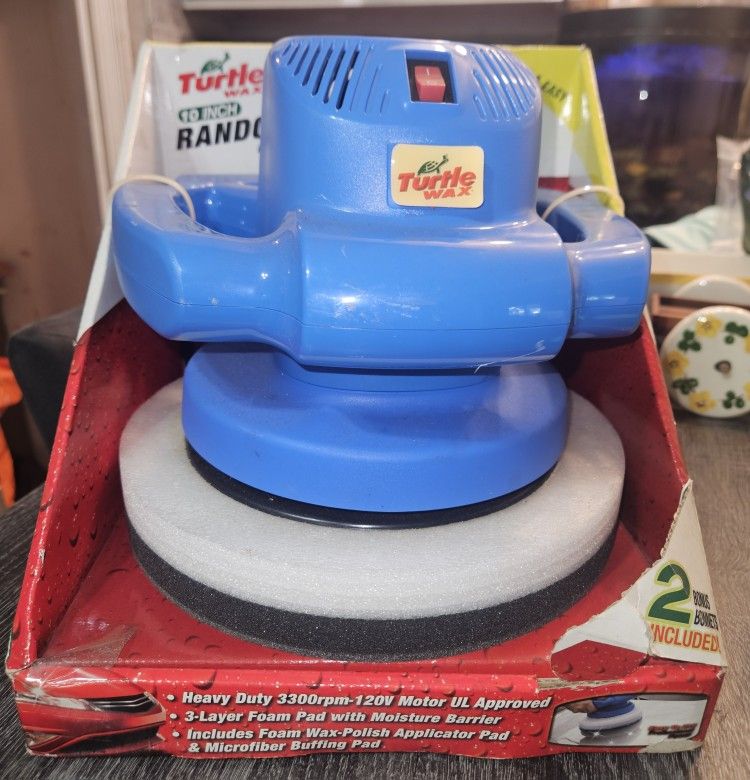 Brand New Turtle Orbital 14" Car Buffer