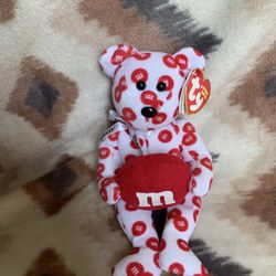 TY Beanie Baby - RED the M&M's Bear (Walgreen's Exclusive*(8.5 inch