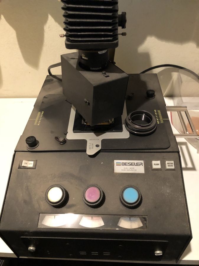 Beseler dual mode slide duplicator model 4100