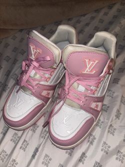Pink sneakers size 7 women