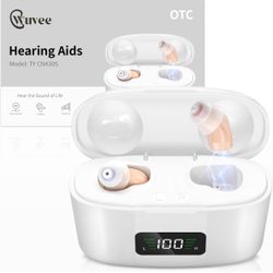OTC Hearing Aids for Seniors, Hearing Aid Amplifiers Devices Rechargeable with Noise Cancelling, Superior Sound Quality for Adults Women Men Hearing L