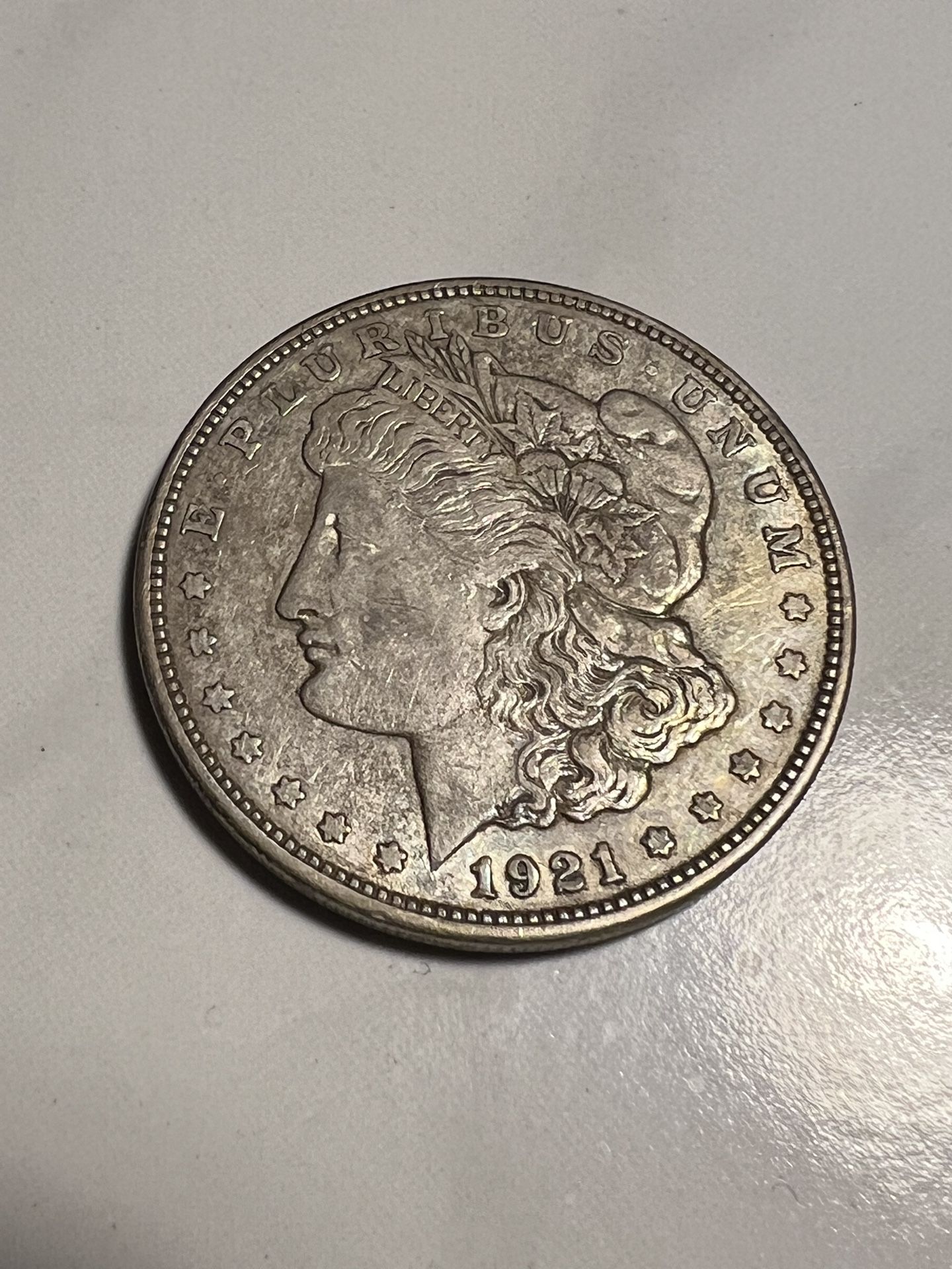 1921-D Silver Morgan Dollar Collectible Coin