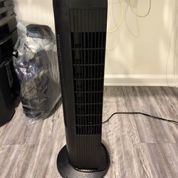 Mainstays 28\" Tall, 3-Speed Oscillating Tower Fan (Model: FZ10-19MB)
