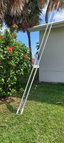 18' Aluminium OUTRIGGERS For Fishing