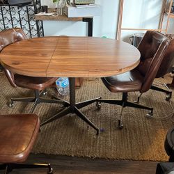 Table and Four Chairs