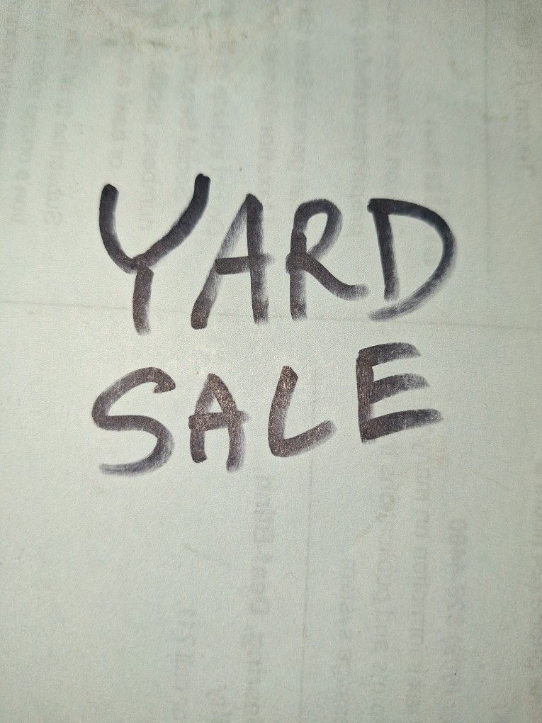 YARD SALE,Sunday 6-21-25 MIDDLESEX BORO Nj.